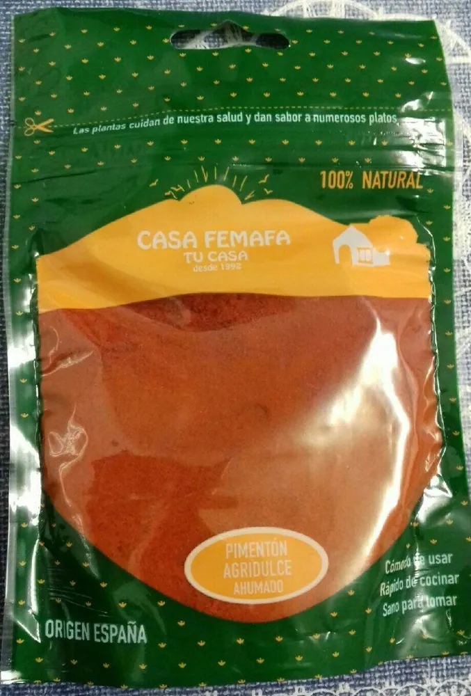 Pimentón agridulce ahumado