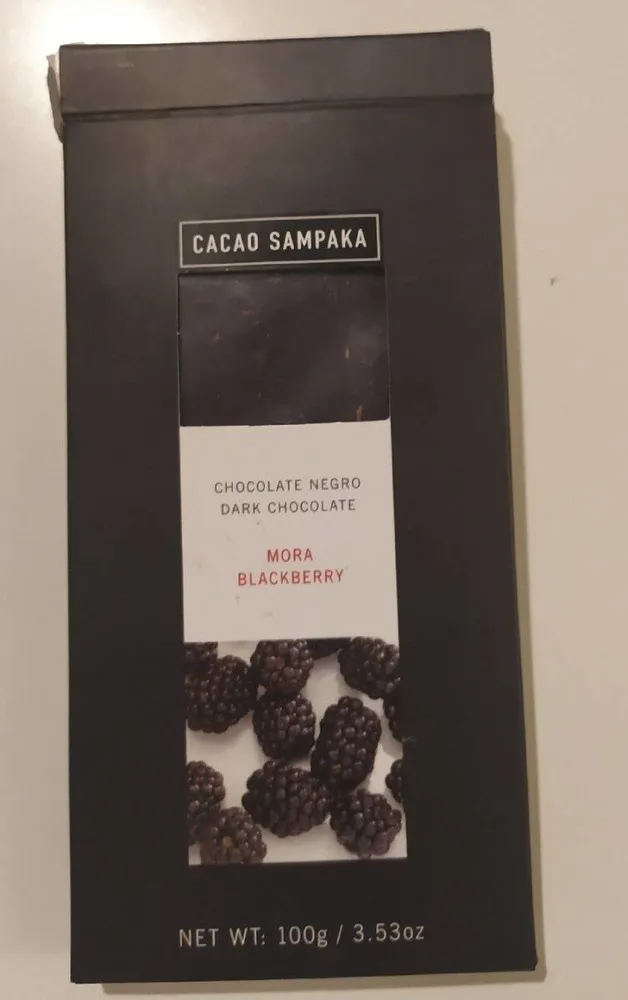 Chocolate negro con mora