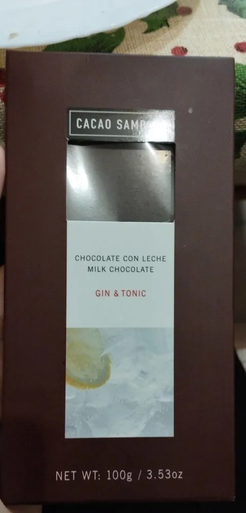 CHOCOLATE CON LECHE   MILK CHOCOLATE GYN &TONIC