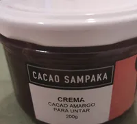 Crema de cacao amargo