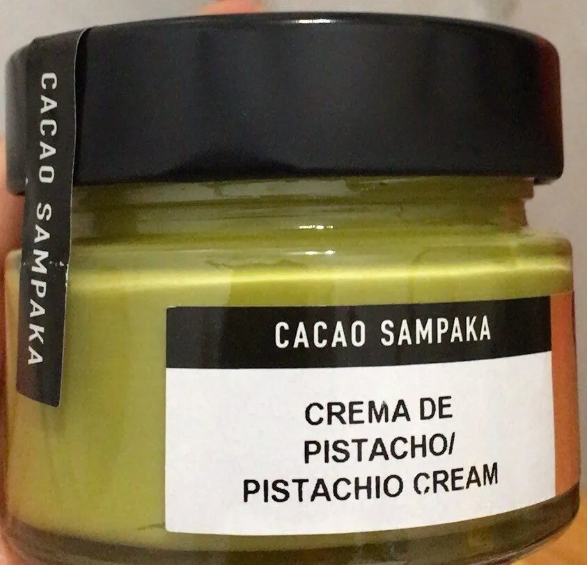 Crema de pistacho