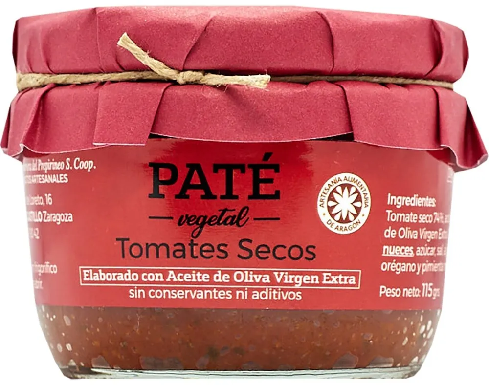 Paté de tomates secos