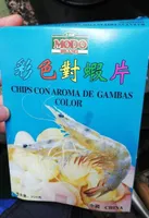 Chips con aroma de gambas color
