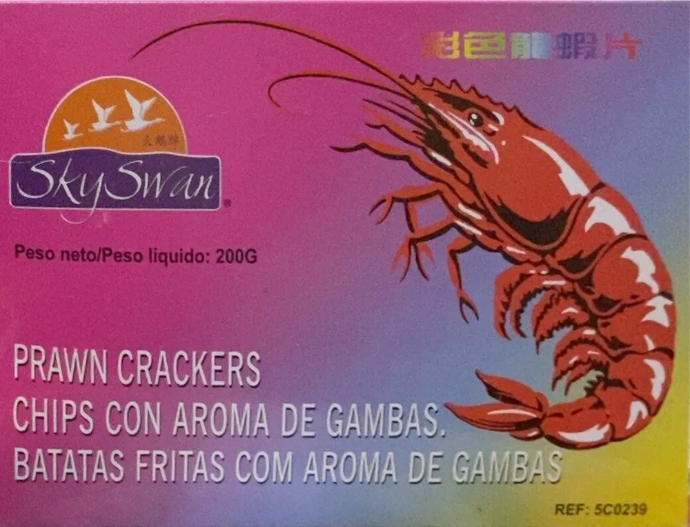 Chips con aroma de gambas
