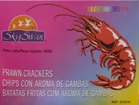 Chips con aroma de gambas