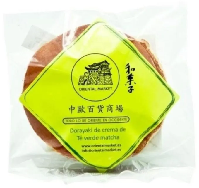 Dorayaki de té verde