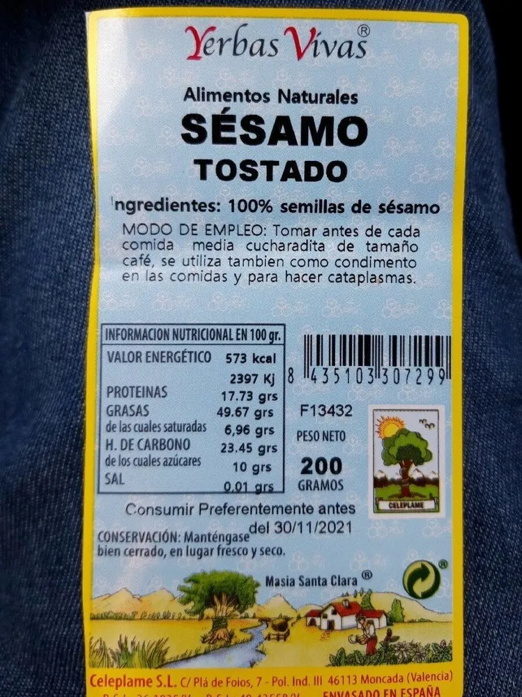 SÉSAMO TOSTADO