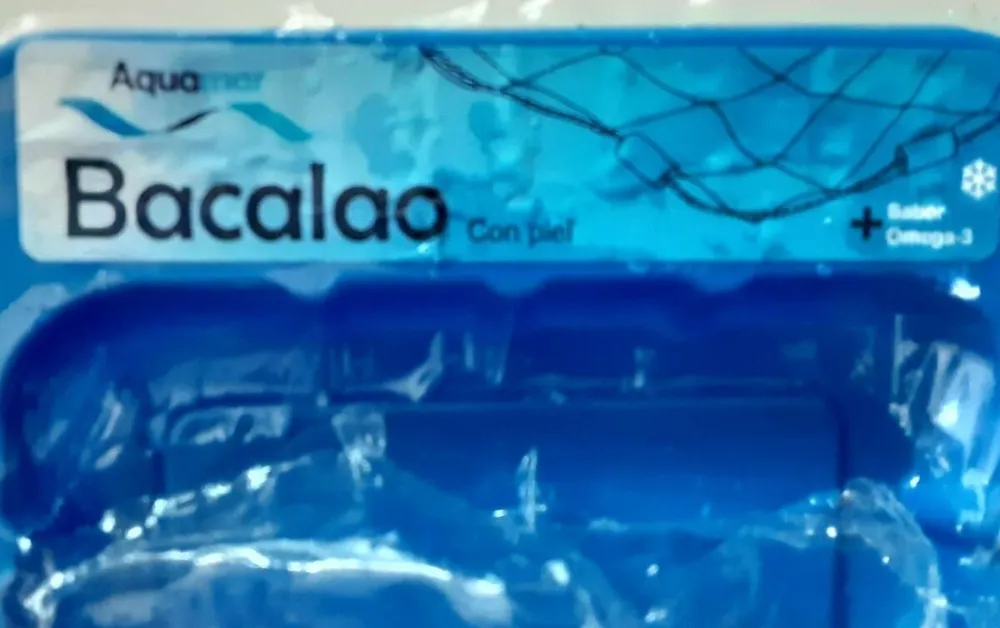 Bacalao con piel