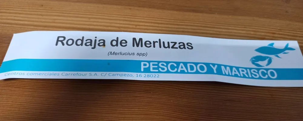 Rodaja de merluzas