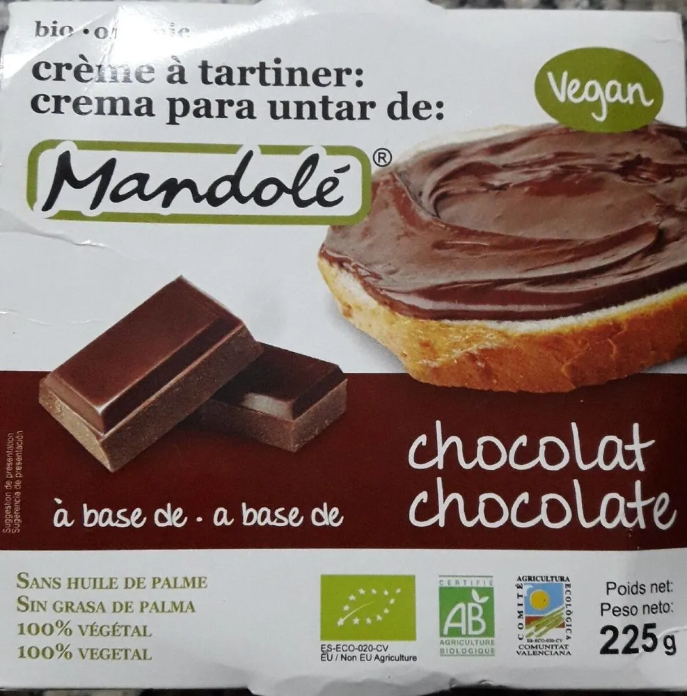 Crema para untar de chocolate