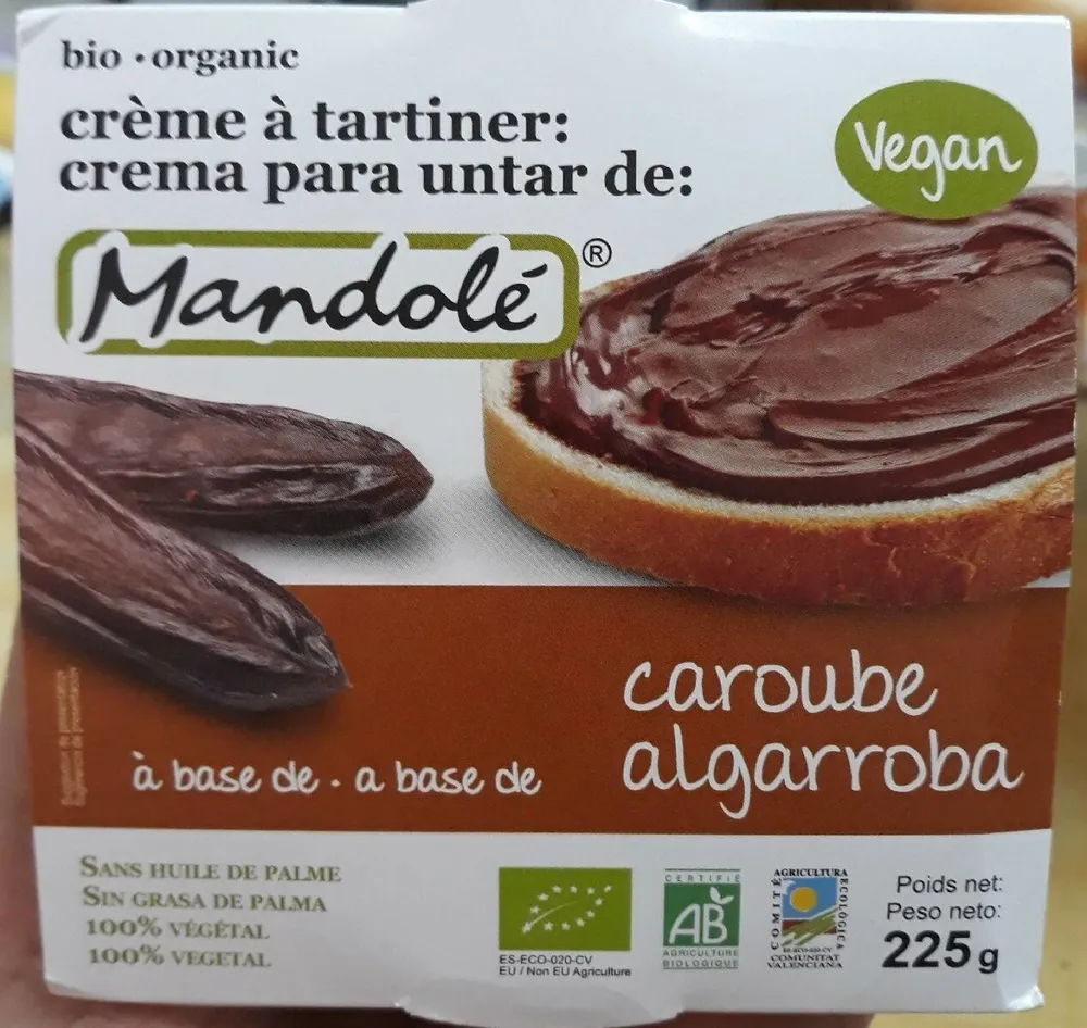 Crema de Algarroba para untar