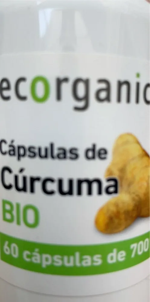 Capasulas de curcuma bio