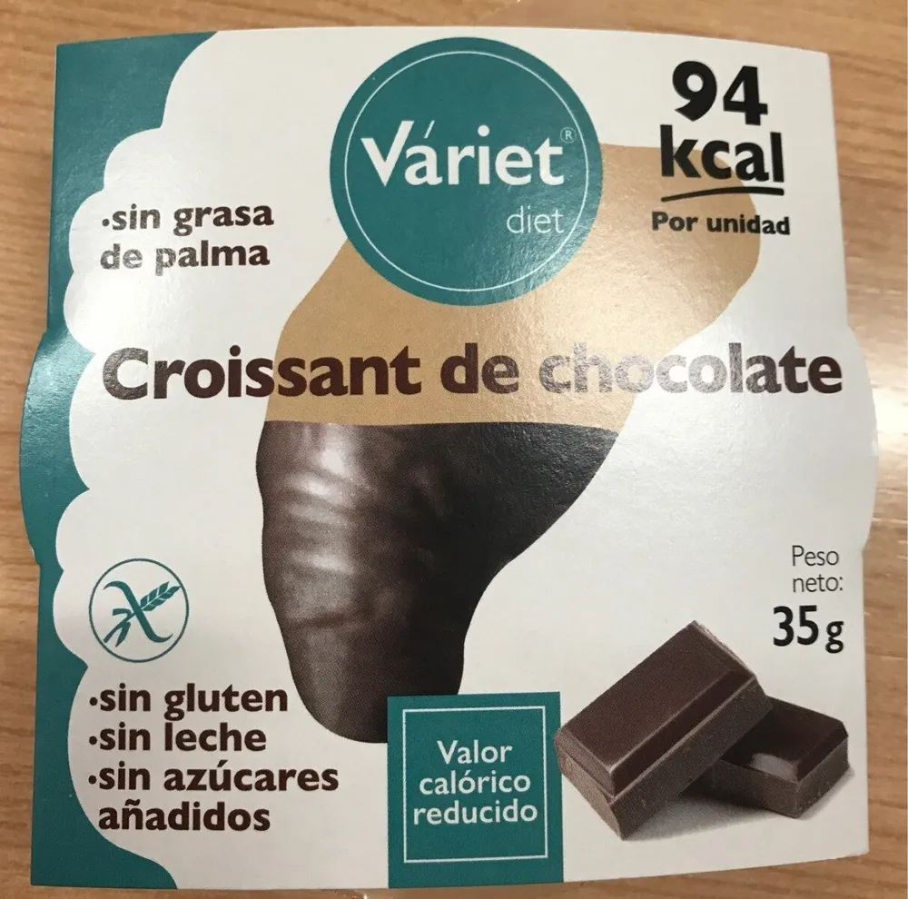 Croissant de chocolate