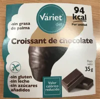 Croissant de chocolate