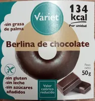 Berlina de chocolate