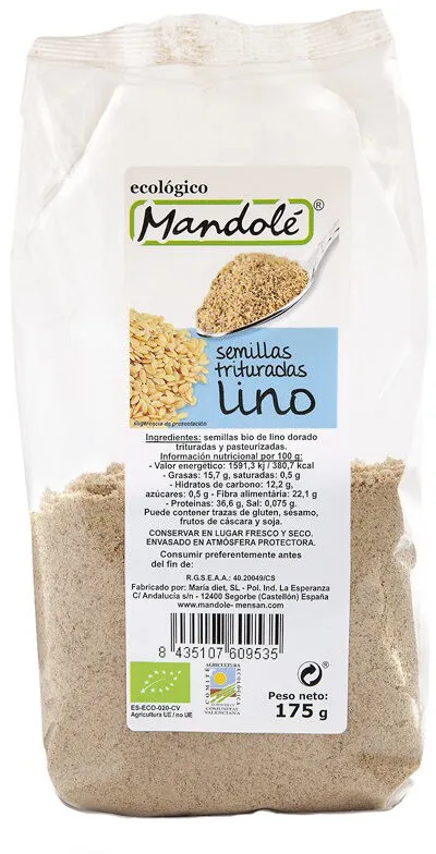 Semillas de lino dorado