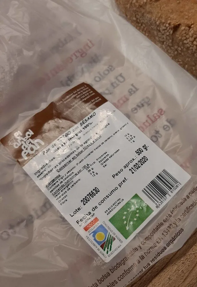 Pan de Trigo con sesamo