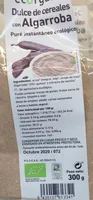 Dulce de cereales con algarroba