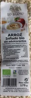 Arroz inflado bio sin edulcorantes