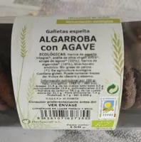 Galletas espelta algarroba con agave