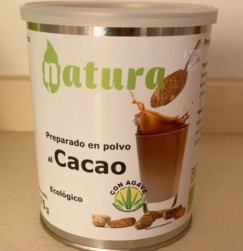 Prepaeado en polvo al cacao