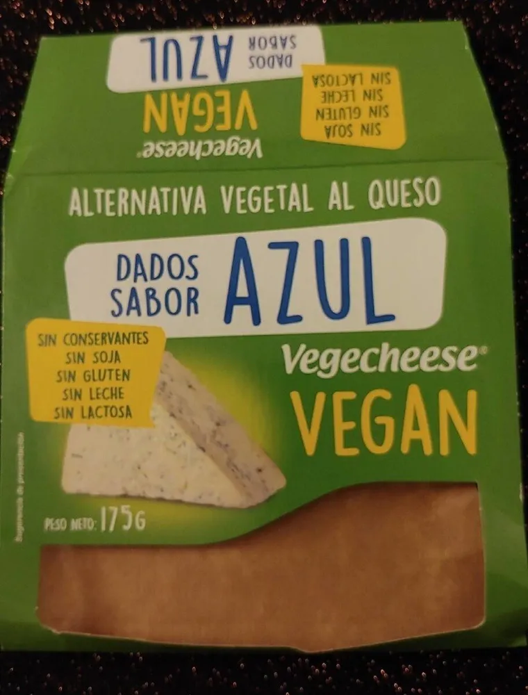 Dados queso azul vegano