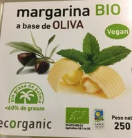 Margarina bio a base de oliva