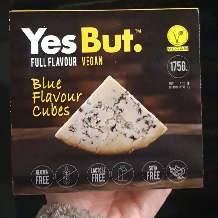 Blue Favour Cubes Vegan