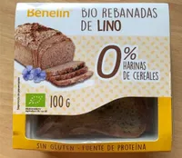 Bio rebanadas de lino