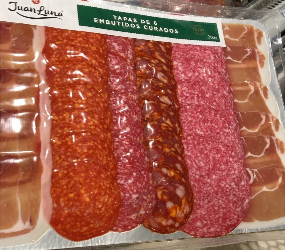 Tapas 6 embutidos curados