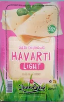 Queso en lonchas Havarti Light