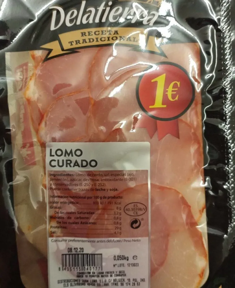 Lomo curado
