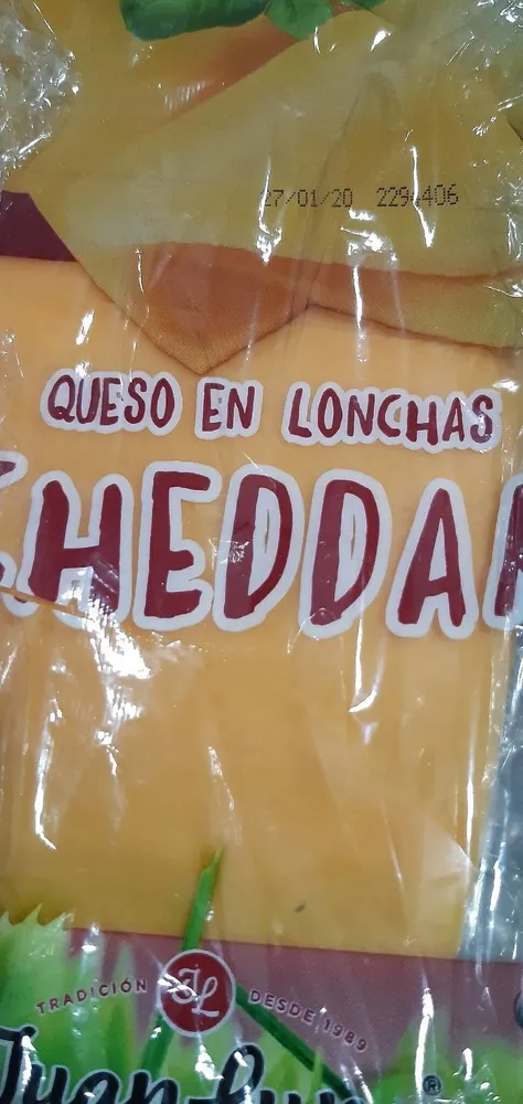 Queso en lonchas Cheddar