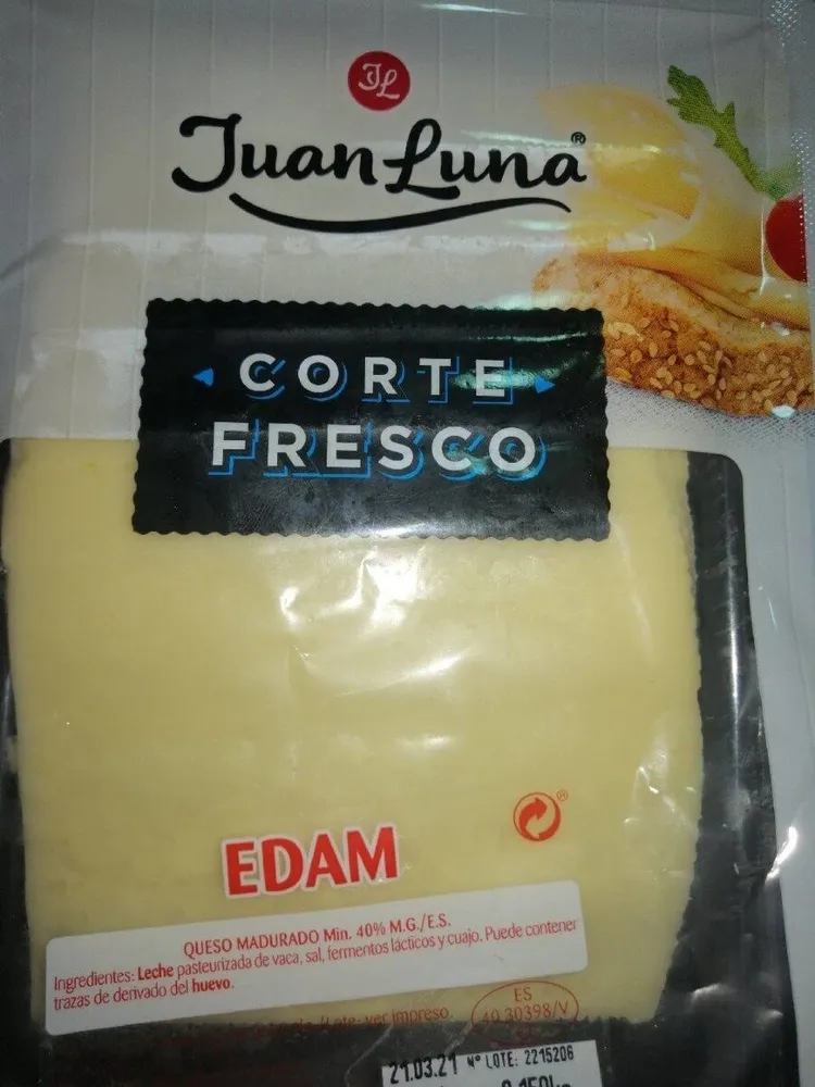 Queso Edam Corte Fresco
