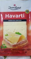 Queso en lonchas Havarti