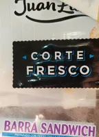 Barra de sándwich. Queso en lonchas