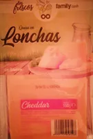 Queso en lonchas cheddar