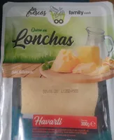 Queso en lonchas Havarti