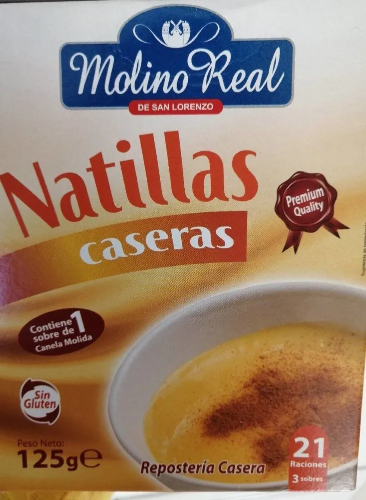 Natillas Caseras Molino Real