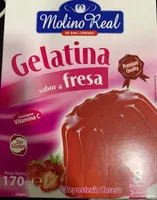 Gelatina Fresa Molino Real