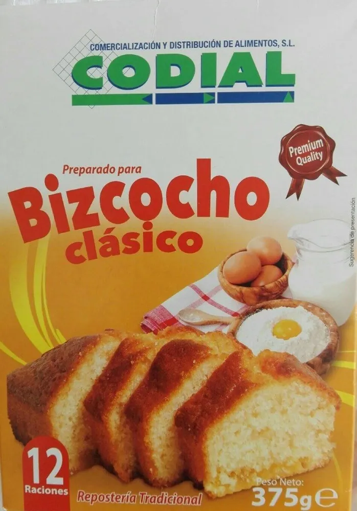 Preparado para Bizcocho clásico