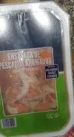 Ensalada de pescados ahumados