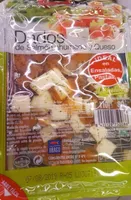 Dados de Salmón ahumado y Queso al eneldo