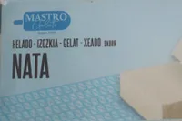 Helado barra nata