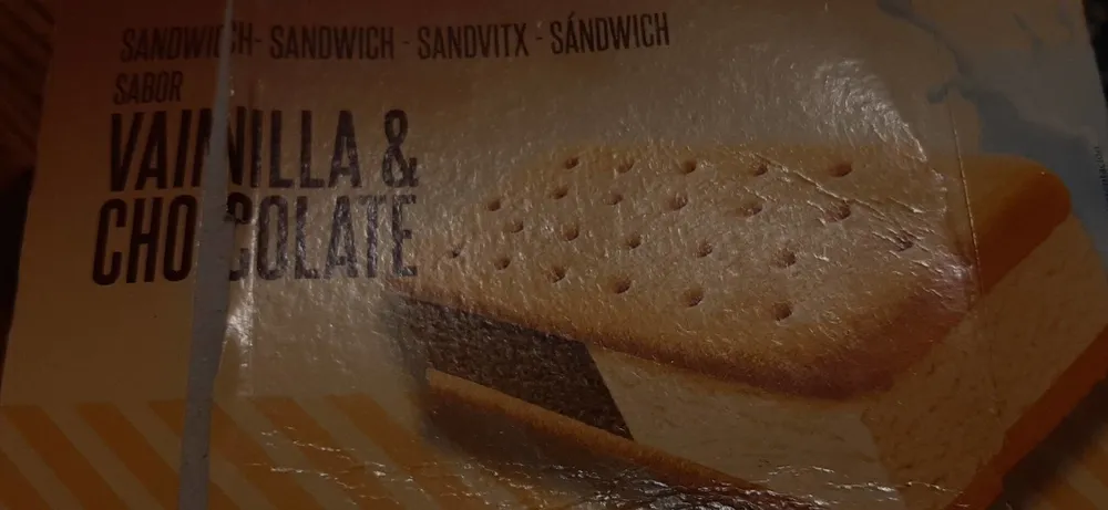 Sándwich vanilla&chocolate