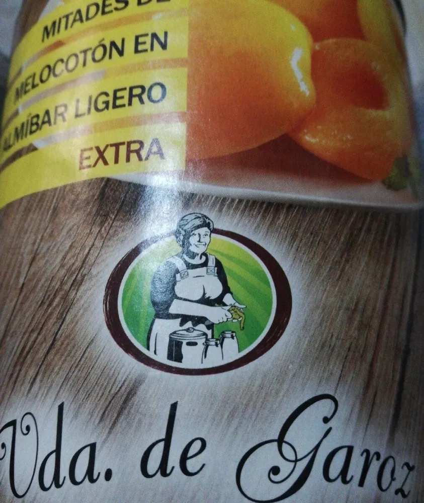 Mitades de melocotón