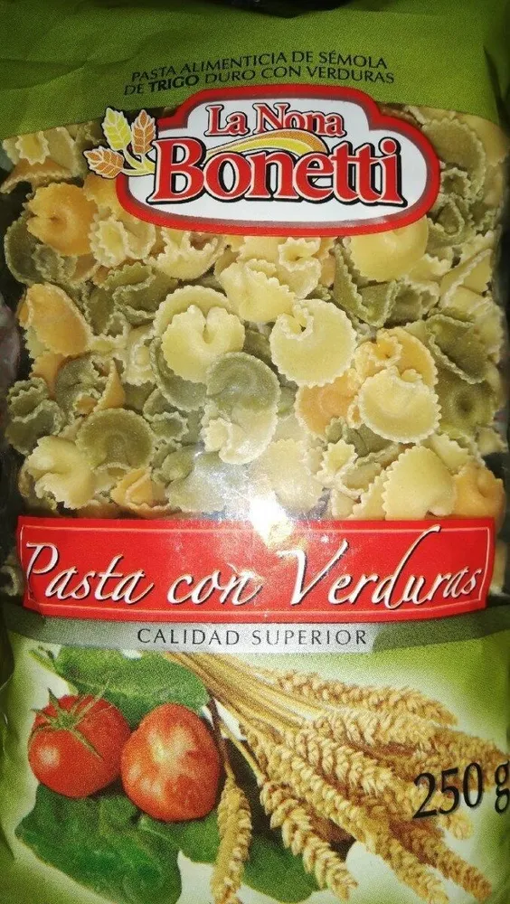 Pasta con verduras
