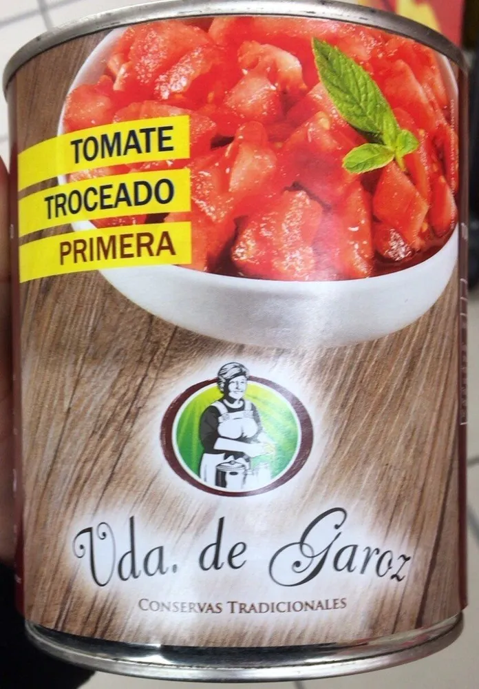 Tomate troceado primavera