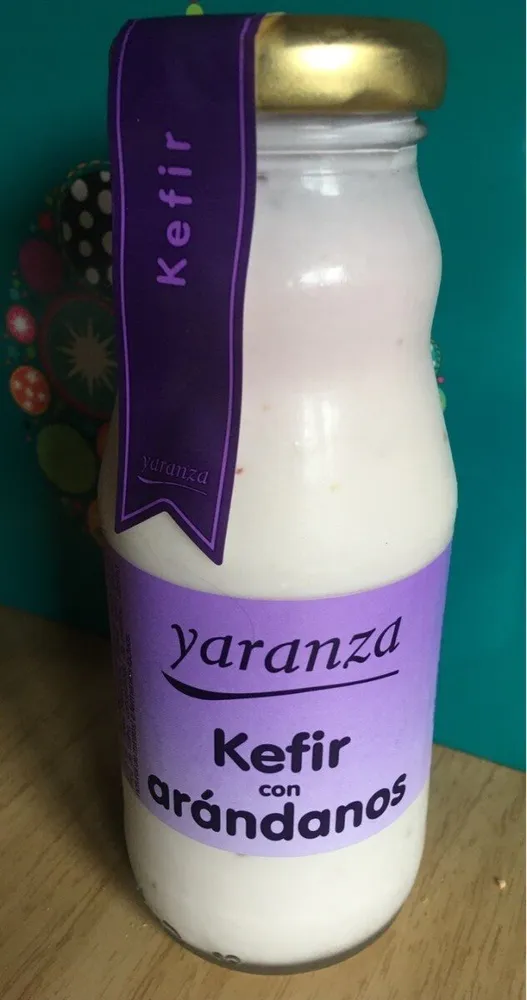 Kefir con arándanos
