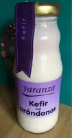 Kefir con arándanos